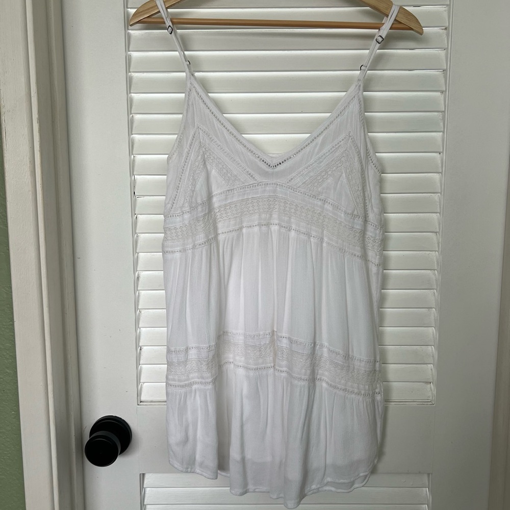 Amuse Society Ivory Lace Dress
